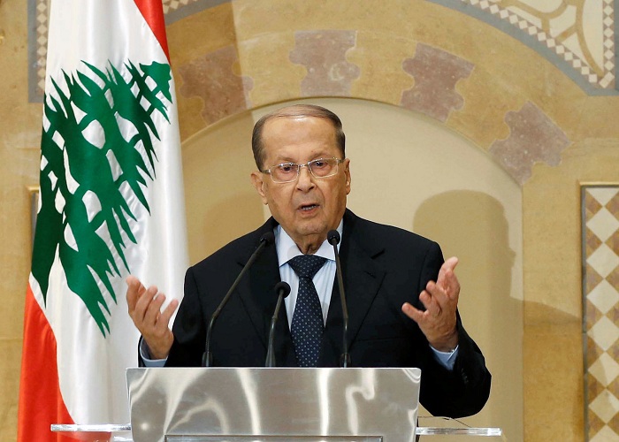 الرئيس اللبناني يخرج عن صمته بشأن المظاهرات
