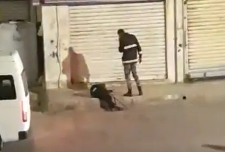 الأمن يوضح قصة فيديو متداول حول شخص ملقى على الأرض بالمقابلين